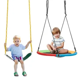 gymax-double-swing-set-metal-frame-withsilver-1-83d-x-2-57w-x-1-83h