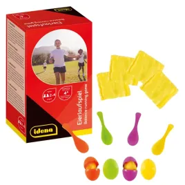 idena-40074-egg-and-spoon-race-kit-with-yolk-multicoloured-eierlauf