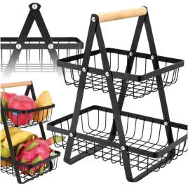 dwupoziomowy-kosz-na-owoce-warzywa-ozdobny-metalowy-pojemnik-patera-czarny-etazerka-kuchenna-stojak-organizer-blatu-6-l