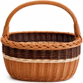 duzy-koszyk-wiklinowy-na-grzyby-owoce-zakupy-piknik-kosz-recznie-pleciony-pojemnik-na-warzywa-pieczywo-targowy-brazowy-41x28-cm