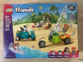 lego-friends-42641-przygoda-z-surfujacymi-psami-i-skuterem-klocki-konstrukcyjne-dla-dzieci-od-6-lat-zabawka-plazowa-113-elementow