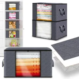 organizer-do-przechowywania-kolder-kocy-ubran-kufer-do-szaf-84l-zestaw-2szt-pojemnik-tekstylny-na-posciel-do-garderoby-szary-40x60x35-cm