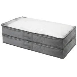 organizer-pokrowiec-pojemnik-na-posciel-ubrania-pod-lozko-wytrzymaly-75l-x2-torba-tekstylna-koce-camping-szara-z-pokrywka-100x50x15-cm