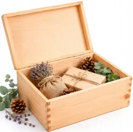 skrzynka-kufer-pudelko-drewniane-decoupage-30x20-pojemnik-z-pokrywka-na-drobiazgi-bezowy-organizer-do-przechowywania