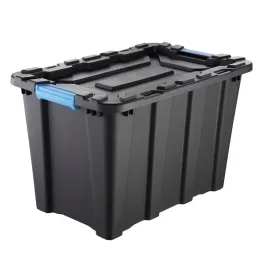 pojemnik-plastikowy-duzy-xxl-pokrywa-techbox-garazowa-skrzynia-ogrodowa-55l-box-do-przechowywania-schowek-uniwersalny-czarny