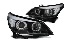 lampy-przednie-xenon-black-ringi-do-bmw-e60-e61