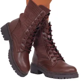 botki-damskie-glany-zimowe-ocieplane-buty-brazowe-trapery-wysokie-37-skora-ekologiczna-sznurowane-zamek-platforma-3-cm