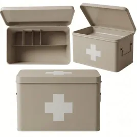 apteczka-metalowa-z-wyjmowana-tacka-325x165x205-cm-bezowa-do-lekow-organizer-na-lekarstwa-kasetka-medyczna-z-pokrywka