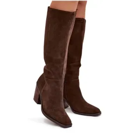 kozaki-damskie-na-slupku-zamszowe-przed-kolano-na-zamek-czekoladowe-39-buty-wysokie-ze-skory-naturalnej-obcas-85-cm