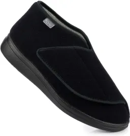 dr-orto-damskie-buty-ortopedyczne-na-rzepy-wygodne-zdrowotne-szerokie-r-38-czarne-polbuty-tekstylne-niski-obcas-3-cm