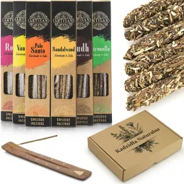 kadzidelka-rzemieslnicze-artisan-otaczane-palo-santo-zestaw-6-zapachow-patyczki-zapachowe-do-domu-kadzidla-aromatyczne