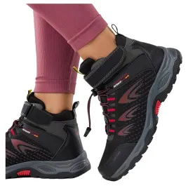 sportowe-damskie-buty-trekkingowe-oddychajacy-softshell-lekkie-wygodne-r-38-obuwie-outdoorowe-gorskie-na-szlaki-wysokie-sznurowane-czarne
