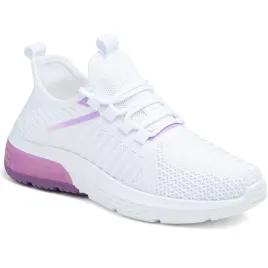buty-sportowe-damskie-lekkie-sneakersy-biale-fiolet-oddychajace-axim-41-tekstylne-obuwie-na-co-dzien-wkladka-26-cm