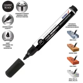 marker-techniczny-permanentny-czarnyokragly-1-5mm-2szt
