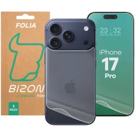 folia-hydrozelowa-na-tyl-i-przod-bizon-glass-hydrogel-pack-do-apple-iphone-17-pro