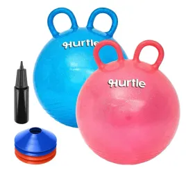hurtle-space-hopper-18-inch-glitter-ball-2-pack-with-blue-and-red-one-size