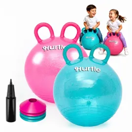 hurtle-space-hopper-18-inch-glitter-ball-2-pack-pink-and-teal-one-size