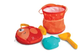 hape-foldable-beach-playset-with-bucket-shovel-and-sand-moulds-red-small