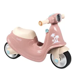 smoby-pink-scooter-ride-on-realistic-design-mechanical-key-front