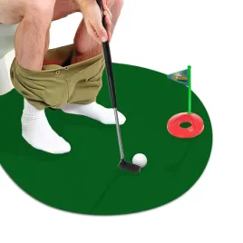 mad-monkey-mini-golf-game-with-racket-balls-toilet-set-green-one-size