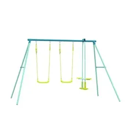 tp-toys-or-double-swing-set-with-glider-or-two-swing-seats-and-glide-ride