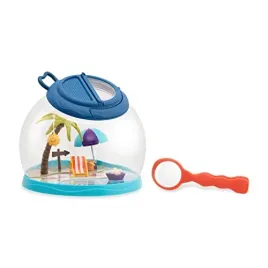 b-toys-tiki-retreat-bug-catcher-kit-1-cage-with-tweezers-and-magnifying