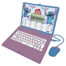 lexibook-disney-stitch-educational-laptop-for-kids-purple-blue-one-size