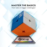 nexcube-2x2-classic-speedcuber-cube-maximum-speed-multi-coloured-stan-nowy
