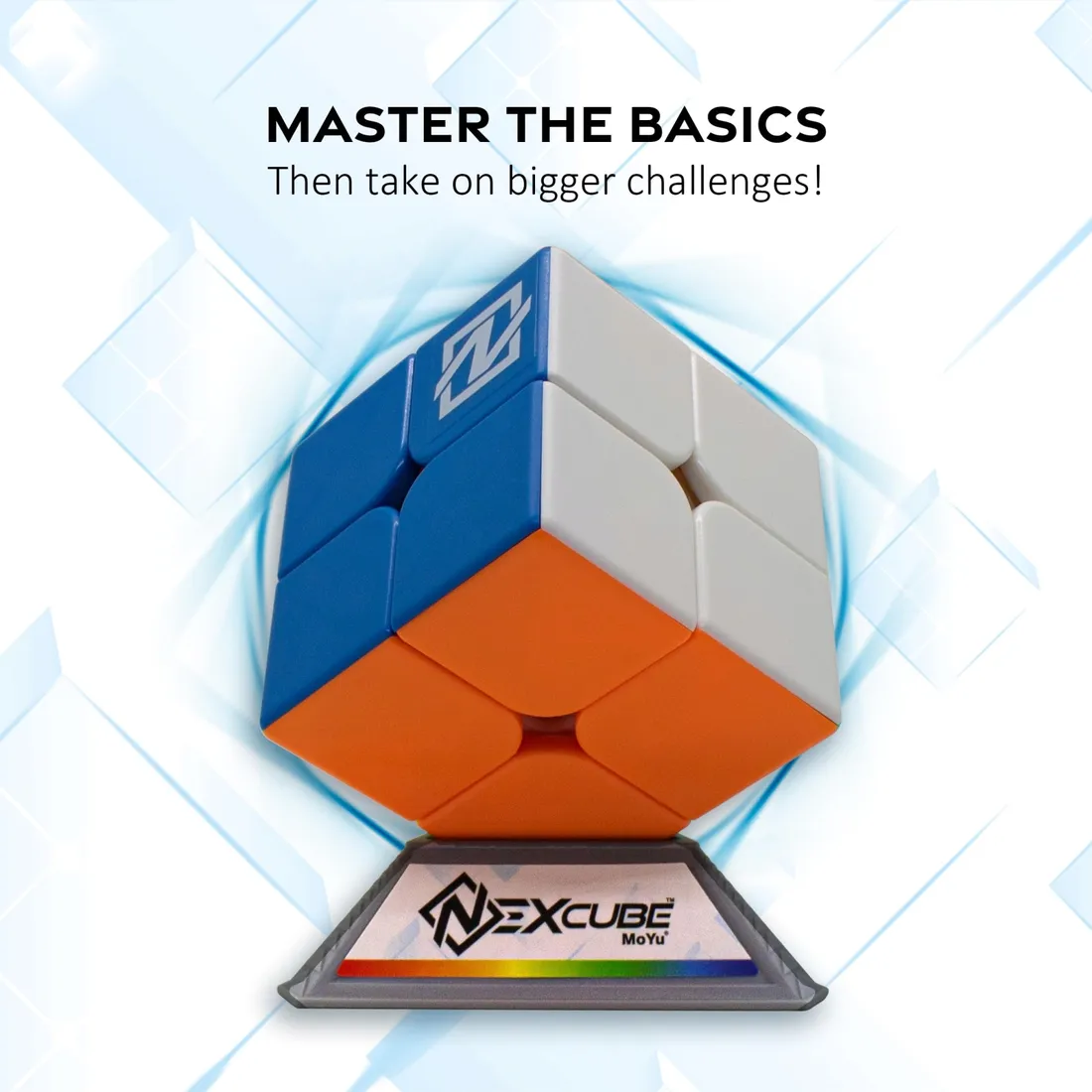 nexcube-2x2-classic-speedcuber-cube-maximum-speed-multi-coloured