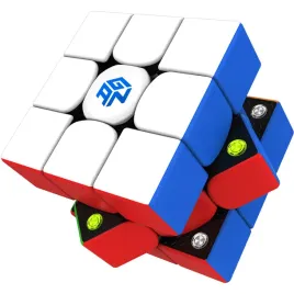 gan-356-m-3x3-magnetic-speed-puzzle-cube-stickerless-gans-356m-red