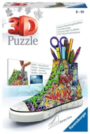 ravensburger-3d-puzzle-sneaker-graffititeal-turquoise-green-21-x-8-x