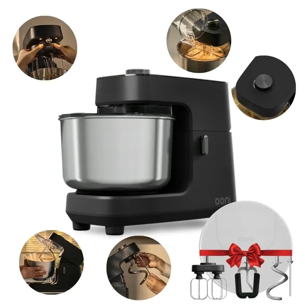 Ooni Mikser spiralny Halo Core Foundry Black 4,5L (UU-P3A100) 3 KOŃCÓWKI