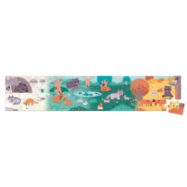 janod-wwf-four-seasons-panoramic-puzzle-36-multicolor-100-x-20-cm