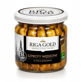 szproty-wedzone-w-oleju-riga-gold-185-g