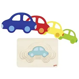 goki-57485-car-puzzle-colourful-25-pieces
