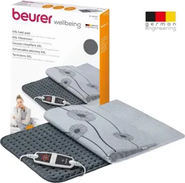mata-elektryczna-beurer-hk-125-xxl-szara-polar-100-w-60x40-cm