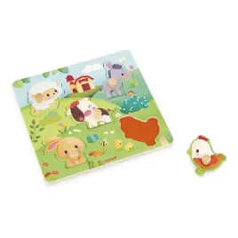 janod-tactile-wooden-puzzle-5-pieces-farm-theme-textured-recessed