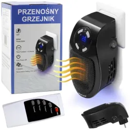 mini-grzejnik-elektryczny-do-gniazdka-500-w-czarny-termowentylator-z-pilotem-elektronicznym-termostatem-programatorem-czasowym-i-zabezpieczeniem