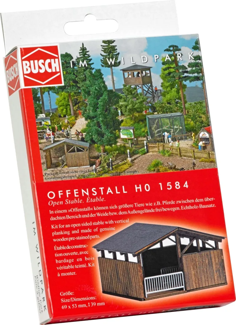 busch-1584-open-stable-ho-structure-scale-model-stan-nowy