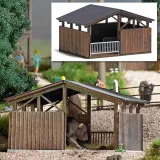 busch-1584-open-stable-ho-structure-scale-model-stan-nowy