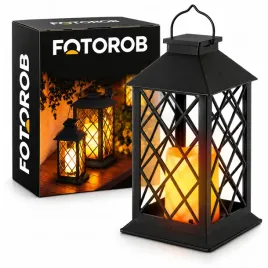 znicz-lampion-na-grob-czarna-latarnia-z-kratka-na-cmentarz