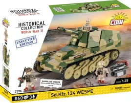 cobi-sd-kfz-124-wespe-executive-green-brown-black-one-size