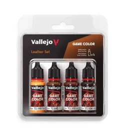 vallejo-av-game-color-set-leather-colors-x4-brown-4-5-ml-pack-of-4