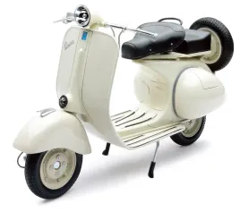 newray-49273-vespa-piaggio-150-vl1t-model-scooter-white-medium