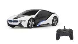 jamara-404495-27-mhz-1-24-scale-white-bmw-i8-deluxe-7-6-x-3-5-x-2-1-inches