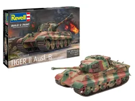 revell-03249-tiger-ii-ausf-b-henschel-turret-1-35-green-brown-one-size
