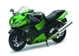 newray-1-12-kawasaki-zx-14-2011-motorcycle-model-green-mittel