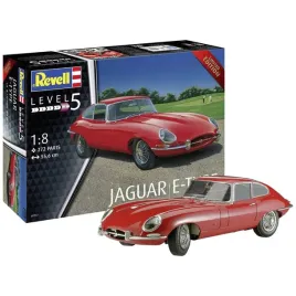 revell-07717-jaguar-e-type-1-8-scale-unbuilt-unpainted-plastic-red-grande