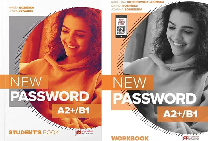 New Password A2+/B1 KOMPLET + KOD MACMILLAN Lynda Edwards, Marta Rosińska