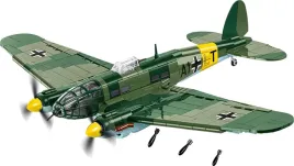 cobi-heinkel-he-111-h-3-scale-1-48-788-pieces-bomber-green-one-size